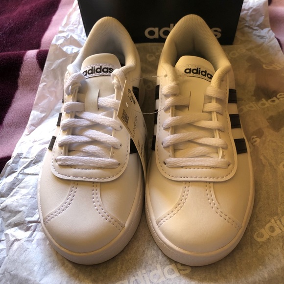 Adidas Toddlers Shoes VL Court 2.0 Size 11K & 12K - Picture 2 of 8